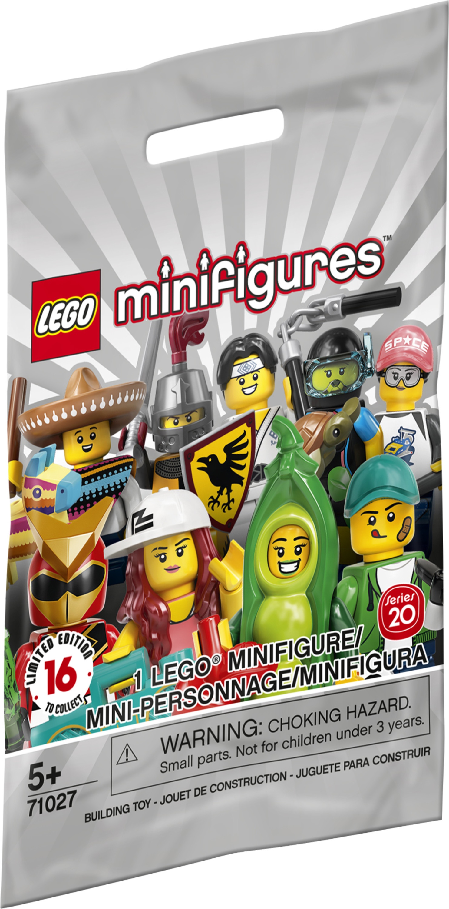 LEGO Minifigures Series 20 71027 Building Kit (1 of 16 to Collect), featuring Characters to Collect and Add to Existing Sets - image 4 of 5