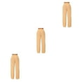 thumbnail image 3 of Toystoory Pantalones de playa para mujer Ropa de playa Ropa cómoda Suelta Pantalones transparentes Oceanside Natación Vocación Albaricoque XXL Albaricoque XXL 3piezas Toystoory CBP225477, 3 of 6