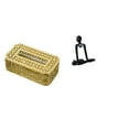 thumbnail image 1 of Caja de pañuelos,Dispensador de pañuelos para baño,Figura de escritorio,Escultura abstracta de pensador para decoración de oficina y hogar.,Figura decorativa de escritorio,decoración, 1 of 7