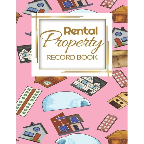 Rental Property Record Book Rental Property Landlord