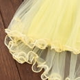 thumbnail image 6 of Toddler Girls Princess Dress Summer Girls Cap Short Sleeve Gauze Dress, 1-3 Years Girls, 6 of 7