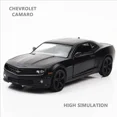 thumbnail image 2 of 1:36 Chevrolet Camaro High Simulation Alloy Model Car Metal Sedan Die Casting Collection Toy Car Boy Toy Children Gift Matte Black boxed, 2 of 5