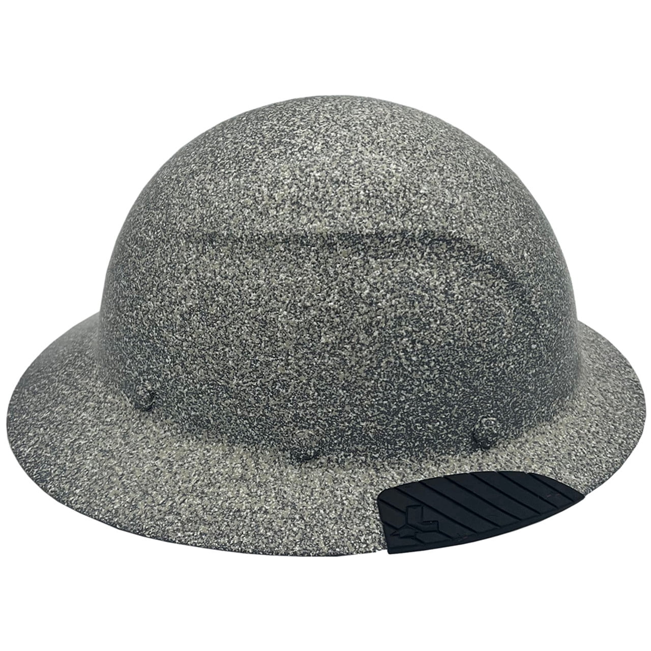 Lift Safety Actual Carbon Fiber Hard Hat - Full Brim Textured White Stone