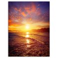 thumbnail image 2 of Cullera Playa Los Olivos Beach - Impression sur Toile Moderne, 2 of 3