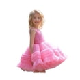 thumbnail image 1 of Txlixc Vestido de princesa para niñas, sin mangas, cuello en V, puesta en escena, una pieza Txlixc  moda, 1 of 4