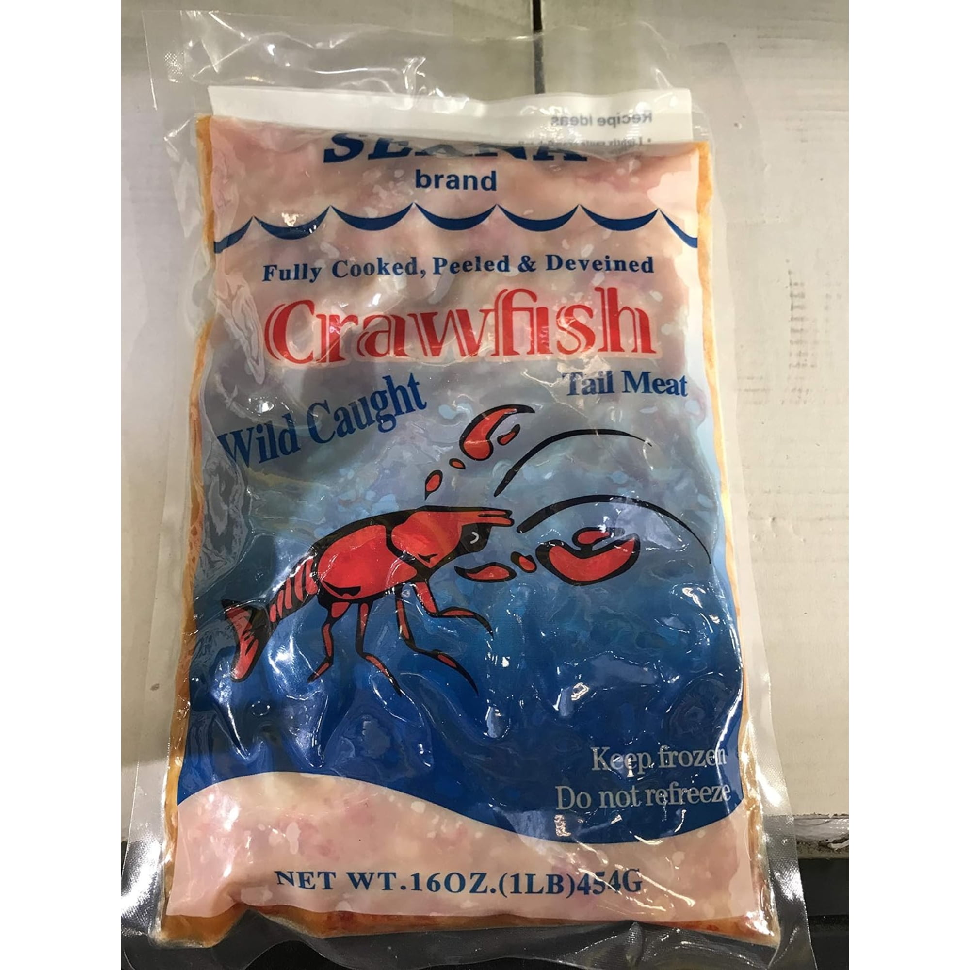 Today Gourmet – Crawfish Tail Meat - Imported - (5) 1lb. Packages (Frozen)