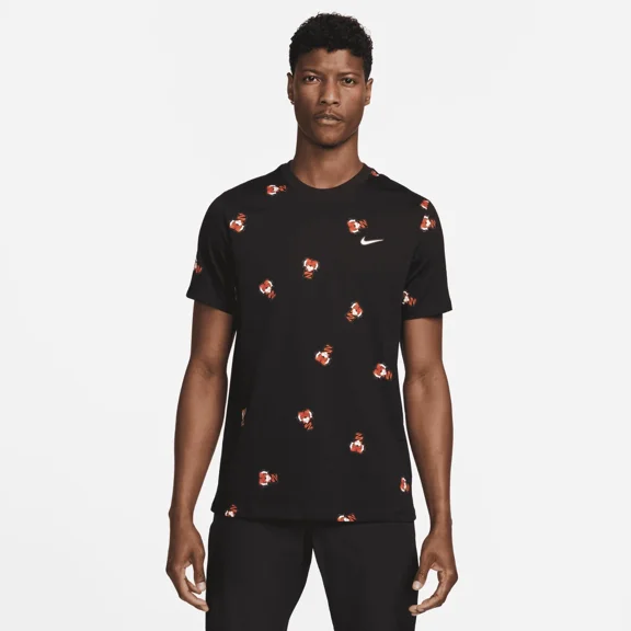 Nike Men's Tiger Woods TW 'Frank Clubhead' Graphic Golf T-Shirt (US, Alpha, Medium, Regular, Regular, Black)