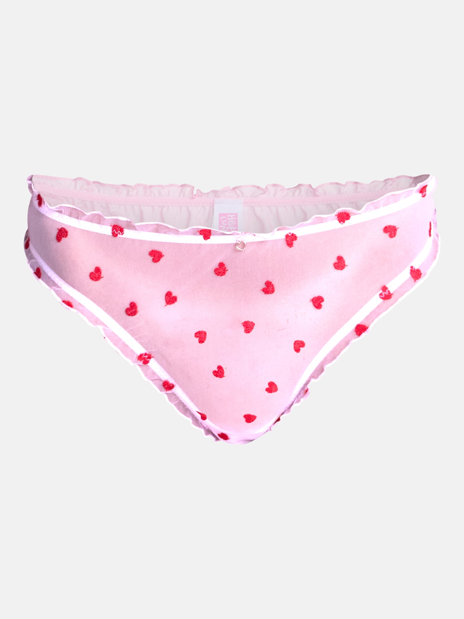 No Boundaries Low Rise Mesh Thong Panties, 3 Pack, Women’s XS-XXXL