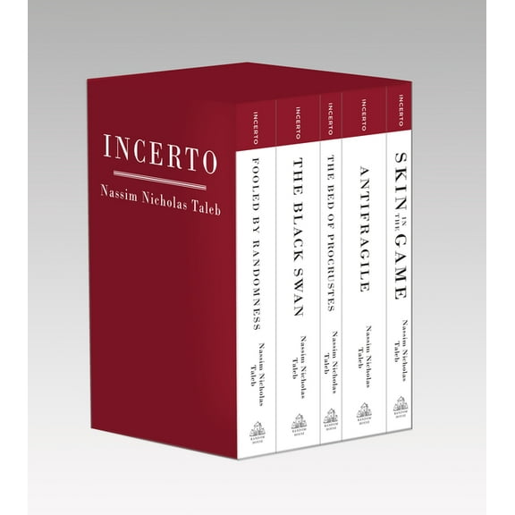 Incerto Incerto: Fooled by Randomness, the Black Swan, the Bed of Procrustes, Antifragile, Skin in the Game, (Paperback)