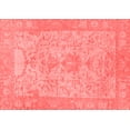 thumbnail image 1 of Ahgly Company Machine Washable Indoor Rectangle Oriental Red Traditional Area Rugs, 2' x 5', 1 of 4