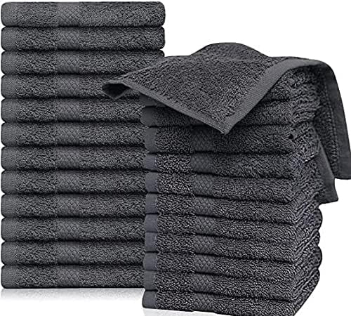 100% Cotton Bath Towels Pack of 6, Ultra Soft, Quick Dry, Lightweight, Highly Absorbent, Perfect for Shower, Spa, Gym, Pool, Resort & Daily Use, Multi-Color 24x48 inches
