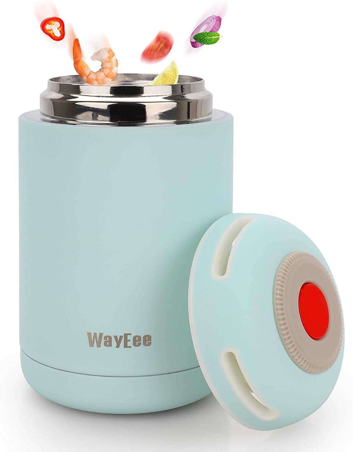 DaCool Food Flasks for Hot Food Kids 460ml Vacuum Insulated Food Jar in