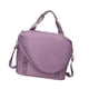 thumbnail image 5 of Bolso de mano para raqueta de tenis de gran capacidad con almacenamiento para zapatos, bolso de hombro para bádminton, Púrpura, 5 of 9