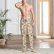 thumbnail image 2 of Fotbe Vintage Nautical Pantalones de Pijama para Hombre, Pantalones de Dormir, Pantalones de Casa con Cintura Ajustable y Bolsillos-XX-Large, 2 of 6
