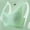 Green, variant on Women's Bras Thin Ice Silk Beautiful Back Sports Bras Breathable Nude Side Breasts Hole Cups Push-Up One-Piece Underwear for Women