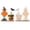 A, variant on Roiihwy Halloween Wooden Tabletop Ornament With Spring Bats For Home Decor, B
