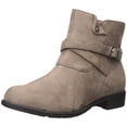 thumbnail image 2 of Propet Women's Shelby Ankle Bootie, Taupe Velour, 6 M US, 2 of 6