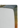 thumbnail image 2 of Ambesonne Fantasy Fitted Sheet, Surreal Bridge Gateway, Twin XL Size, White Pale Yellow Green, 2 of 2