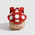 thumbnail image 1 of Mochila escolar divertida Yinane para niñas 3 a 6 años Rojo, 1 of 8