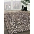 thumbnail image 2 of Ahgly Company Indoor Rectangle Abstract Taupe Brown Abstract Area Rugs, 2' x 5', 2 of 6