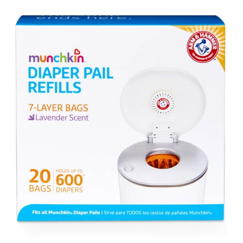 Munchkin Arm & Hammer Diaper Pail Snap, Seal and Toss Refill Bags