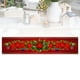 thumbnail image 1 of Camino de mesa navideño decorativo Macarena rojo rústico lavable Estilo C, 1 of 8