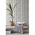 thumbnail image 5 of ESTA Home Lansbury Off White Distressed Shutter Wallpaper, 20.5-in by 33-ft, 5 of 8