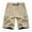 Khaki, variant on asjyhkr Plus Size Cargo Shorts for Men Zipper Pockets Outdoor Hiking Shorts Quick Drying Lightweight Shorts
