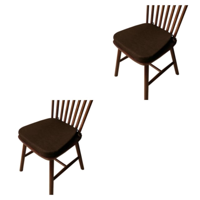 Bearachild Cojines de asiento cómodos de lino para sillas de comedor para el hogar: esponja de alta densidad y tela de estilo chino que Type9 NO9