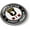 Plastic Bezel, variant on BestLicensePlateFrames Afghanistan Combat Veteran U.S. Army 3D Domed Car Emblem Badge Sticker, Flexible Design