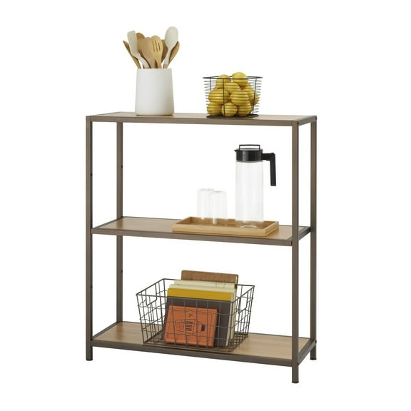 TRINITY 3-Tier 32x12x36 Bamboo Shelving - Bronze Anthracite®