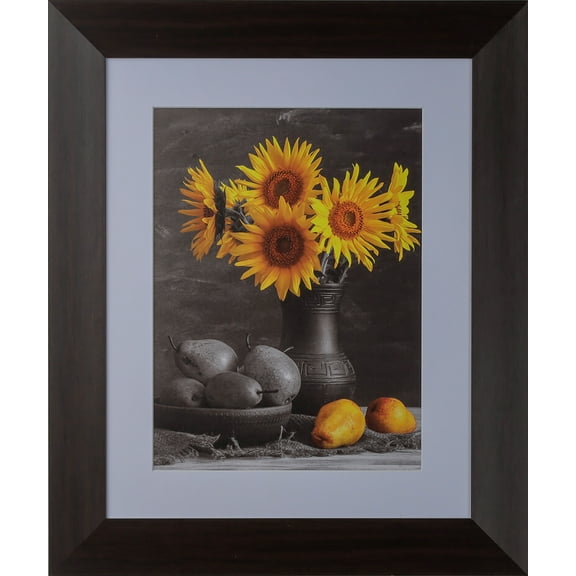 2-1/2" Polystyrene Modern Picture Frame by WholesaleArtsFrames-com 16x16 744 Series - Black - Made In USA