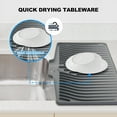 thumbnail image 3 of Silicone Drying Mat, 18.7 x 13.7 Inch, 3 of 12