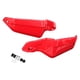 thumbnail image 2 of 2 protectores de manos para motocicleta, deflectores de mano, protectores de manillar rojo, 2 of 4