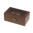 thumbnail image 4 of Caja de almacenamiento de relojes Yuyangstore Madera 3 ranuras 21x12x9cm, 4 of 8
