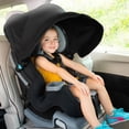 thumbnail image 4 of Baby Trend Cover Me Asiento de coche convertible ajustable 4 en 1 para niños pequeños con 2 portavasos y dosel extraíble para protección solar, color caqui moderno, 4 of 5