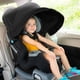 thumbnail image 4 of Baby Trend Cover Me Asiento de coche convertible ajustable 4 en 1 para niños pequeños con 2 portavasos y dosel extraíble para protección solar, color caqui moderno, 4 of 5