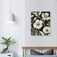 thumbnail image 3 of Nawypu Modern Abstract Black Flower Canvas Wall Art Minimalist Nature Botanical Floral Room Aesthetic Posters Vintage Farmhouse Plant Gallery Prints Paintings Decor for Bedroom Living Room, 3 of 4