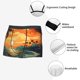 thumbnail image 3 of Fotbe Tropical Sunset Paradise Calzoncillos Tipo Boxer con Bolsa de Soporte Total para Hombre, X-Temp Fresco, Transpirable y de Secado Rápido-XX-Large, 3 of 5