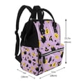 thumbnail image 2 of Fotbe Cute Halloween Mochila Maternidad - Lona de Sarga Impermeable, Mochila de Pañales de Gran Capacidad con Múltiples Bolsillos y Correas Ajustables, 2 of 6