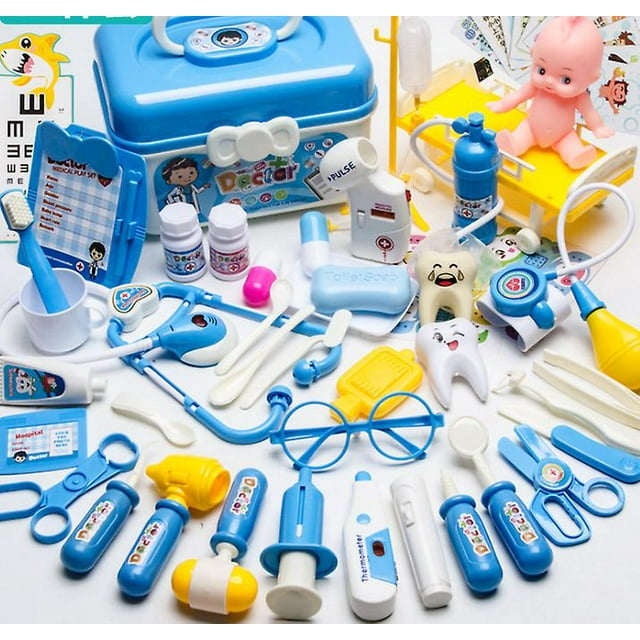 52pcs Kids Toys Pretend Doctor Set Simulation Medical Children Play Child Gift