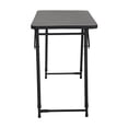 thumbnail image 3 of Cosco 20 x 48 Hauteur Réglable Plateau PVC, Table Noire, 3 of 5