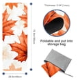 thumbnail image 4 of Maple Leaves Gym Towel with Storage Bag, 72.8"x26.8", Yoga, Pilates, Fitness, Hot Yoga, and Yoga Blankets, 4 of 6