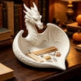 thumbnail image 6 of Dragon Shaped Decorative Storage Tray 3D Printed Gothic Tabletop Organizer for Jewelry Rings Earrings Keys Home Desk Decor Ornament, 6 of 6
