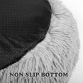 thumbnail image 3 of SNNROO Donut Plush Pet Bed for Dogs & Cats Soft Warm Calming Bed Round Cuddler, 3 of 7