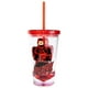 thumbnail image 1 of Vaso de agua Just Funky Daredevil reutilizable de 530 ml con pajita, 1 of 7