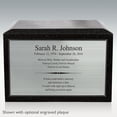 thumbnail image 4 of Perfect Memorials Black Granite Burial Vault Urn, 4 of 7