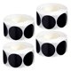 thumbnail image 5 of unbranded Pegatinas Negras Redondas Removibles Para Etiquetado En Manualidades Y Archivos, 5 of 8