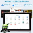 thumbnail image 2 of 10 inch Android 11 Tablet, 4GB RAM+64GB ROM 512GB Expandable Tablets, 1.8GHz Quad Core Processor Tablet, 1280*800 IPS 10'' HD Touch Screen, 2+8MP Dual Camera, 6000mAh Battery, WiFi, GPS, BT Tablet PC, 2 of 8