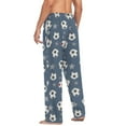 thumbnail image 7 of joogoo Men's Pajama Pants Soccer Balls Stars Soft Long Sleep Lounge Pjs Bottoms S, 7 of 7